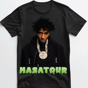 NBA Youngboy MASATOUR T shirt New S-5XL Rap Hip Hop Merch 2025